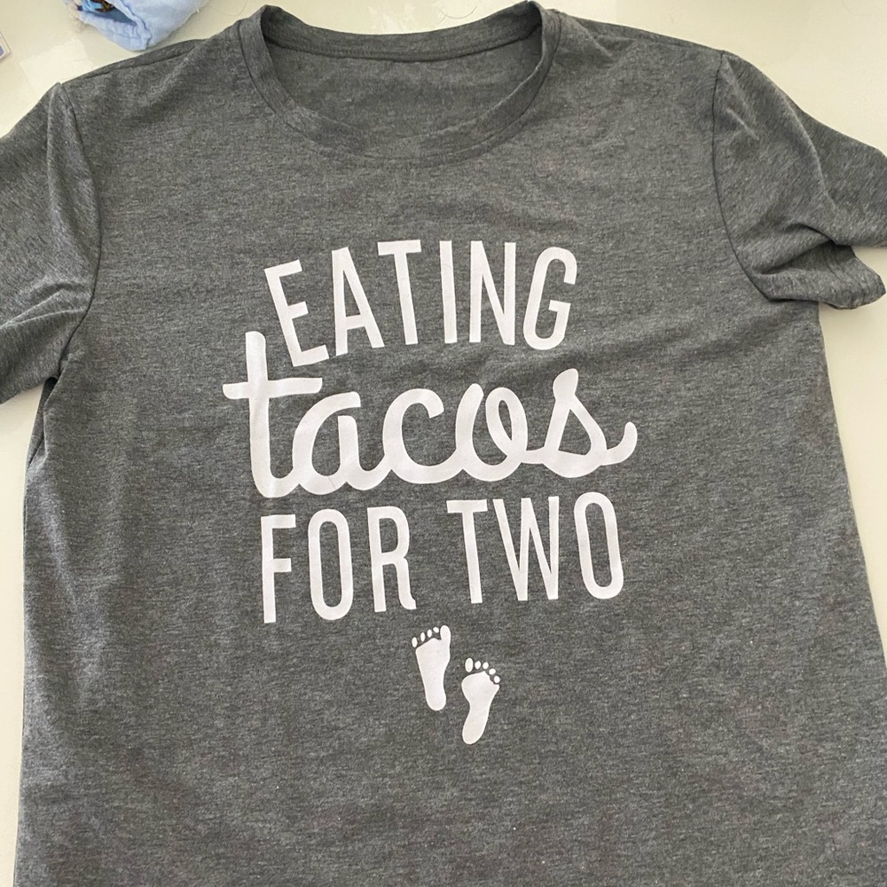 Maternity taco shirt